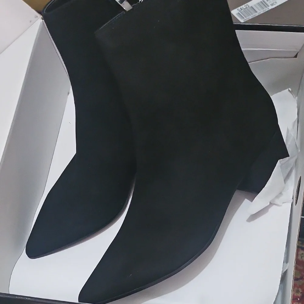 Nine West Maribu Women's Pointy Toe Dress Ankle Boots,